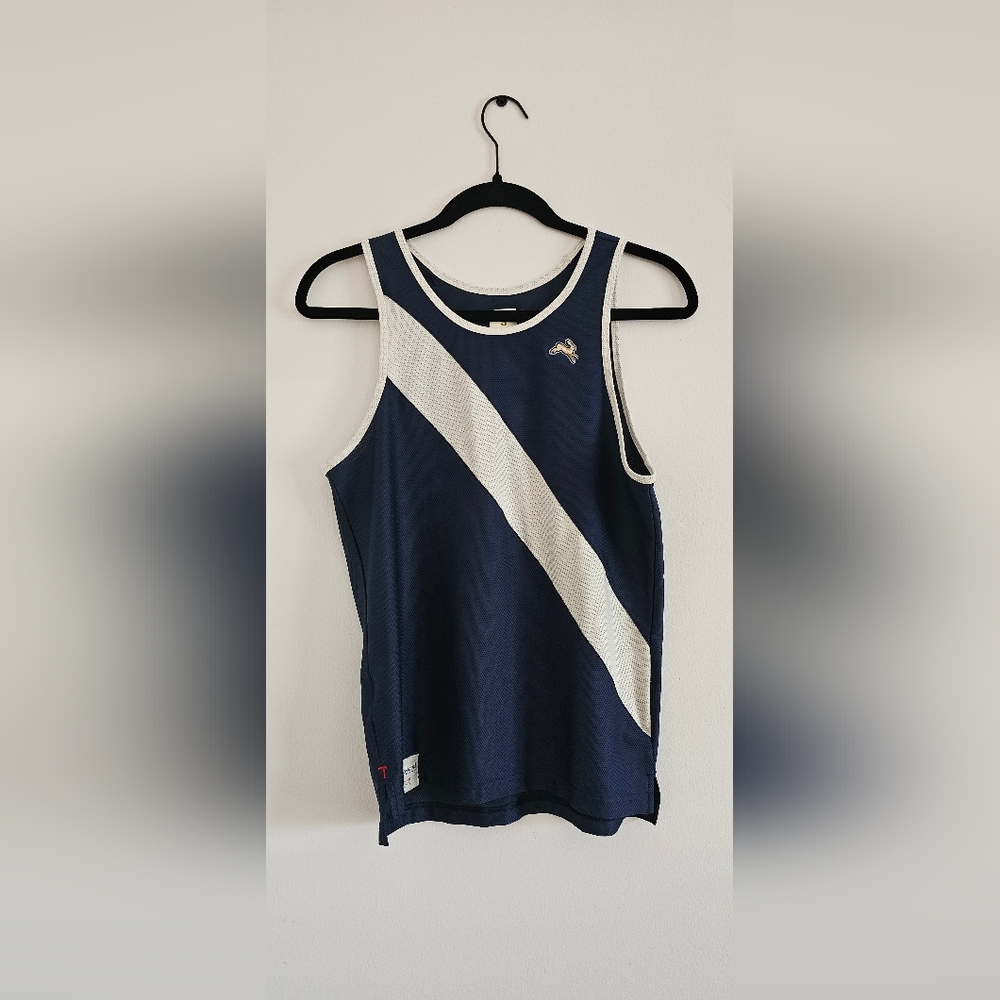 Tracksmith | Navy Blue Tank (Small)